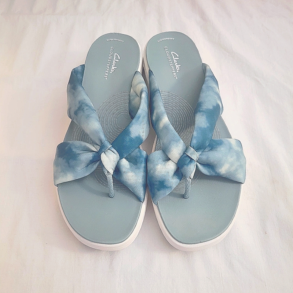 Clarks Blue Tie Dye Sz.10 New